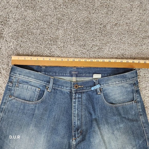 Sean John Jeans Men's 40x27 Blue‎ Denim Relaxed Fit Straight Leg Casual Hip Hop - Picture 11 of 16